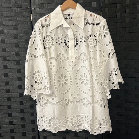 Zimmermann
LEXI EMBROIDERED TUNIC - Picture 3 of 6